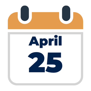 April 25