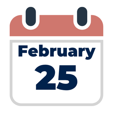 February 25