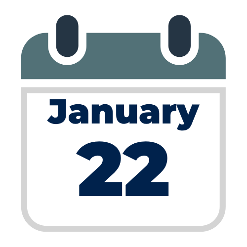 January 22