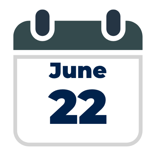 June 22