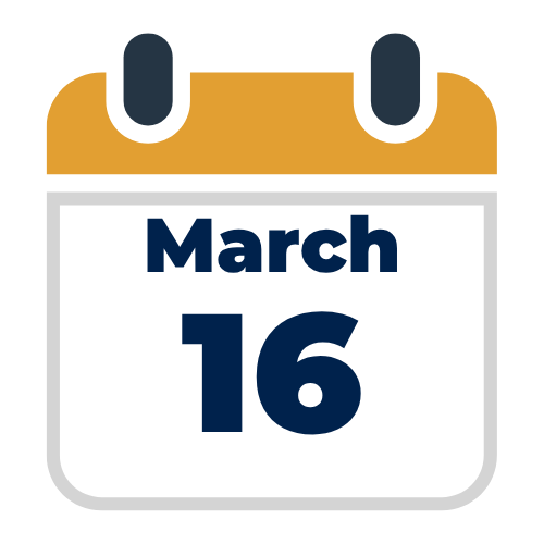 March 16