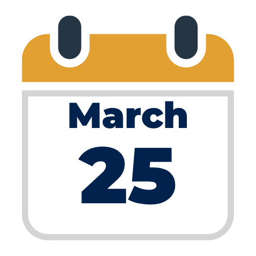 March 25