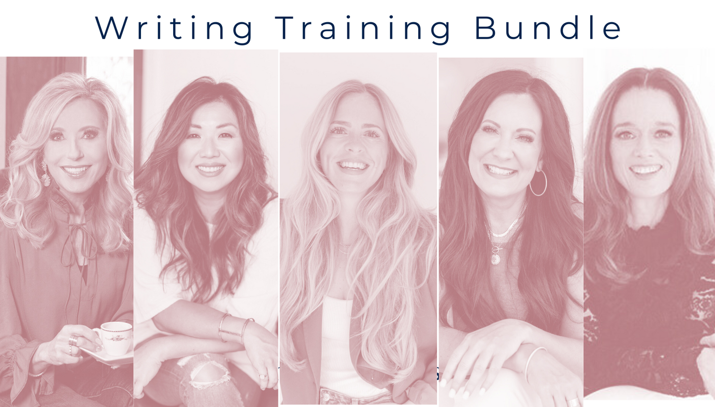 Writer's Training Bundle featuring Beth Moore, Lysa TerKeurst, and more...