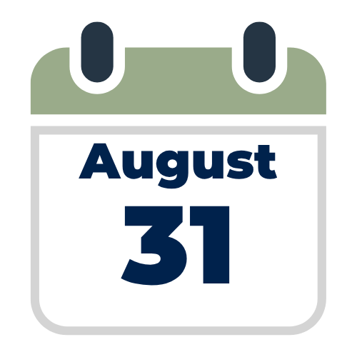 August 31
