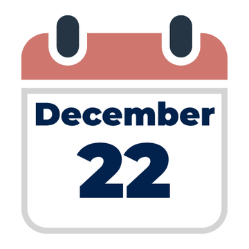 December 22