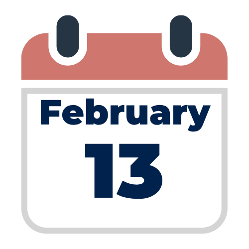 February 13