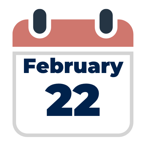 February 22