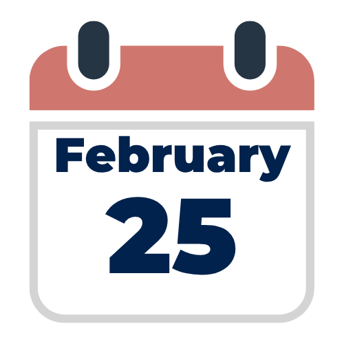 February 25