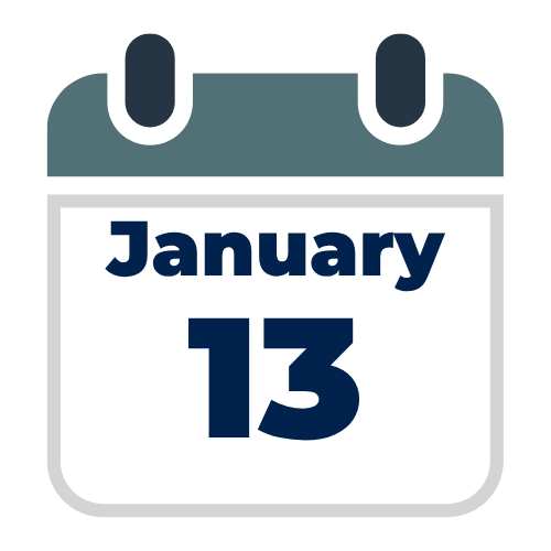 January 13