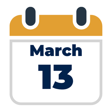 March 13