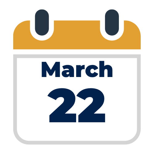 March 22