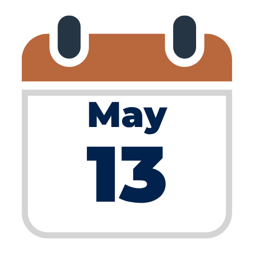 May 13