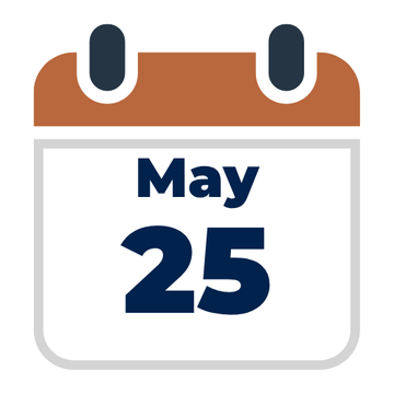 May 25