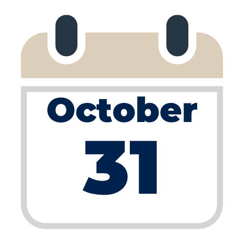 October 31