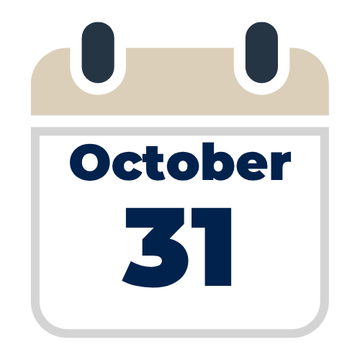 October 31